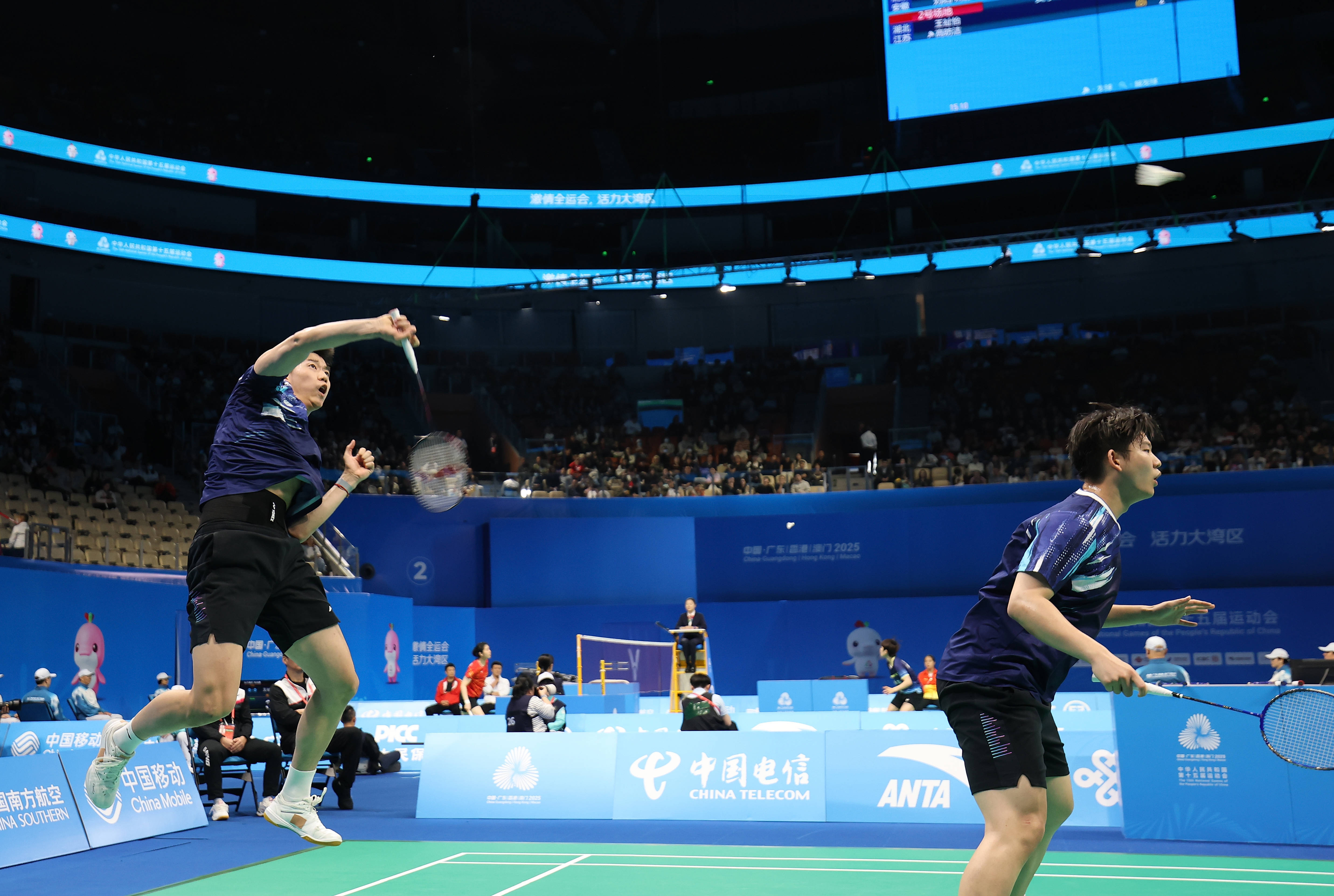 开云-全运会｜羽毛球——男双半决赛赛况