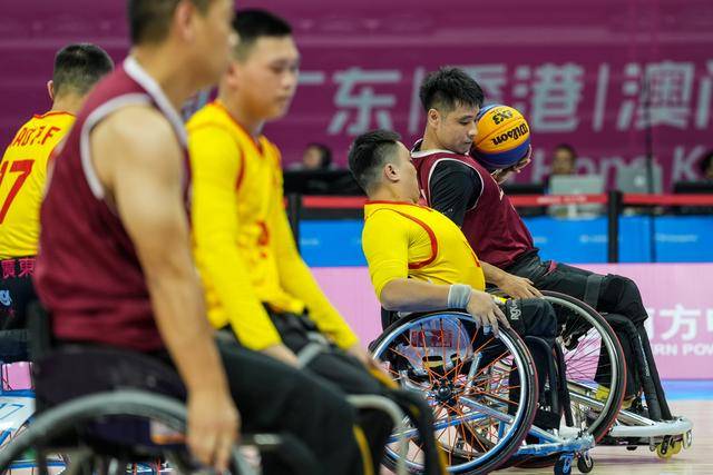 全国残特奥会｜轮椅篮球男子三人篮球小组赛赛况