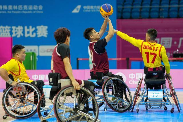 全国残特奥会｜轮椅篮球男子三人篮球小组赛赛况