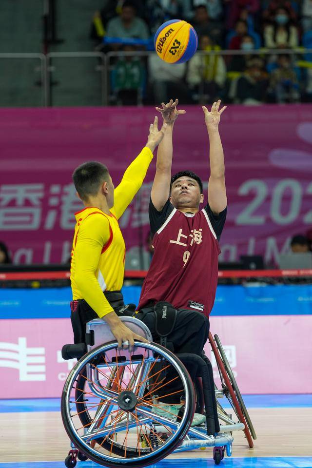全国残特奥会｜轮椅篮球男子三人篮球小组赛赛况