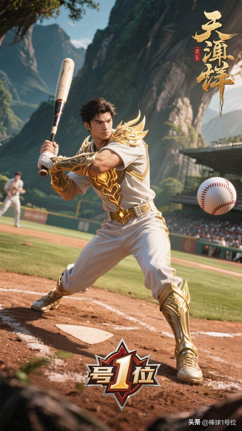 《棒球》MLB美职棒洋基队·棒球1号位