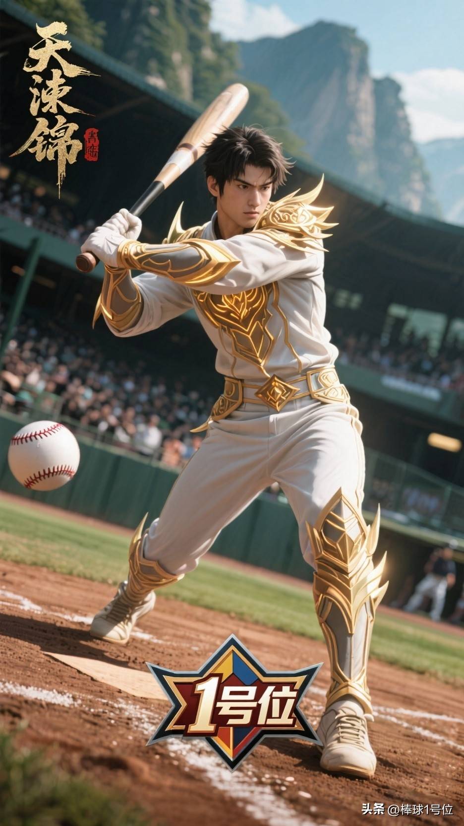 《棒球》MLB美职棒洋基队·棒球1号位