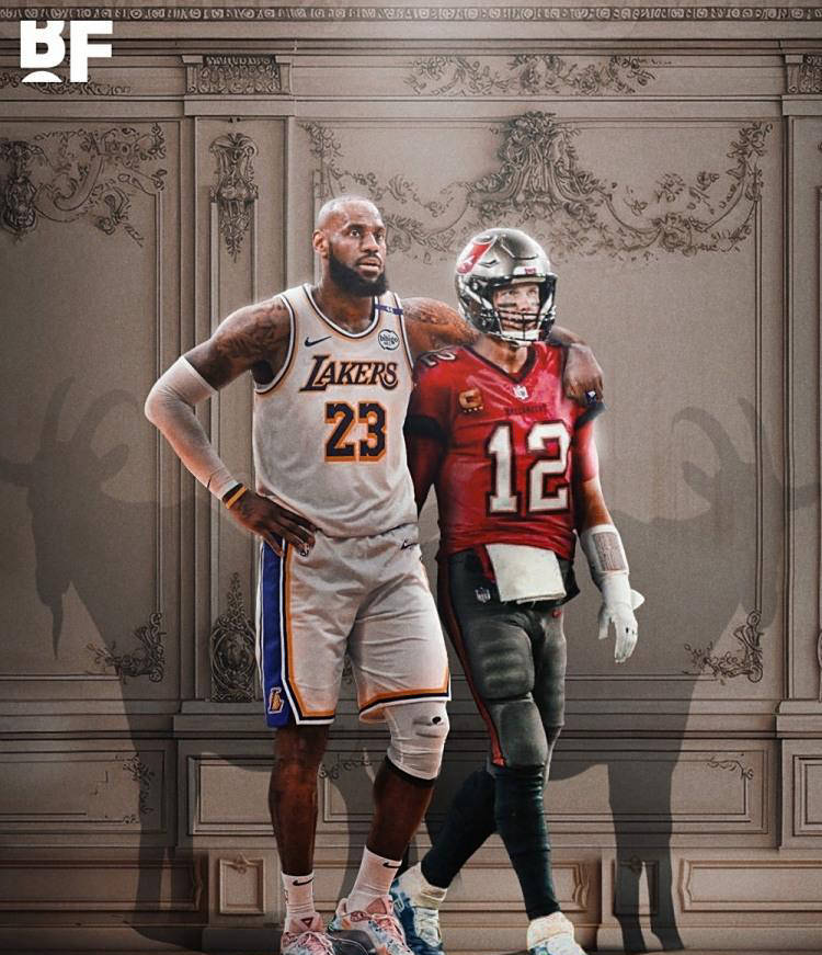 开云平台-詹姆斯和布雷迪的致敬之举