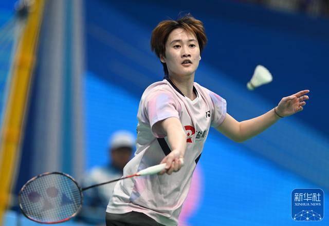 全运会|陈雨菲晋级羽毛球女单半决赛