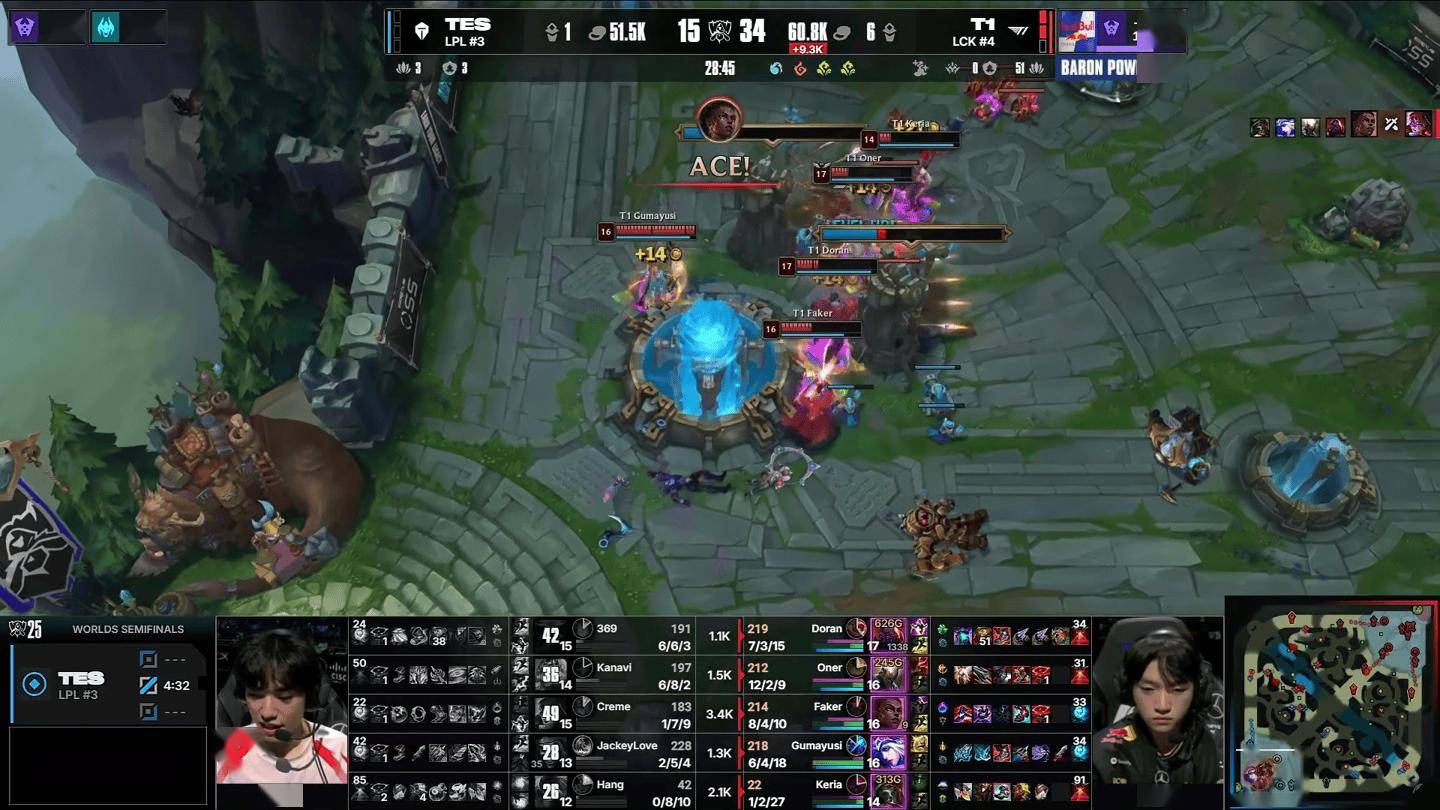 开云网址-时隔八年LCK再会师决赛，T1零封TES，Faker剑指英雄联盟六冠王朝