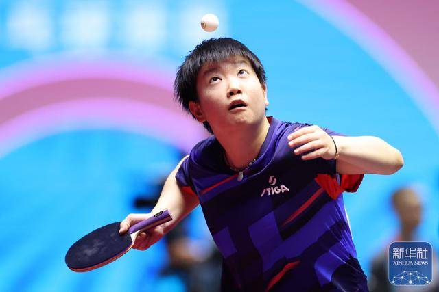 全运会｜孙颖莎亮相乒乓球女单比赛
