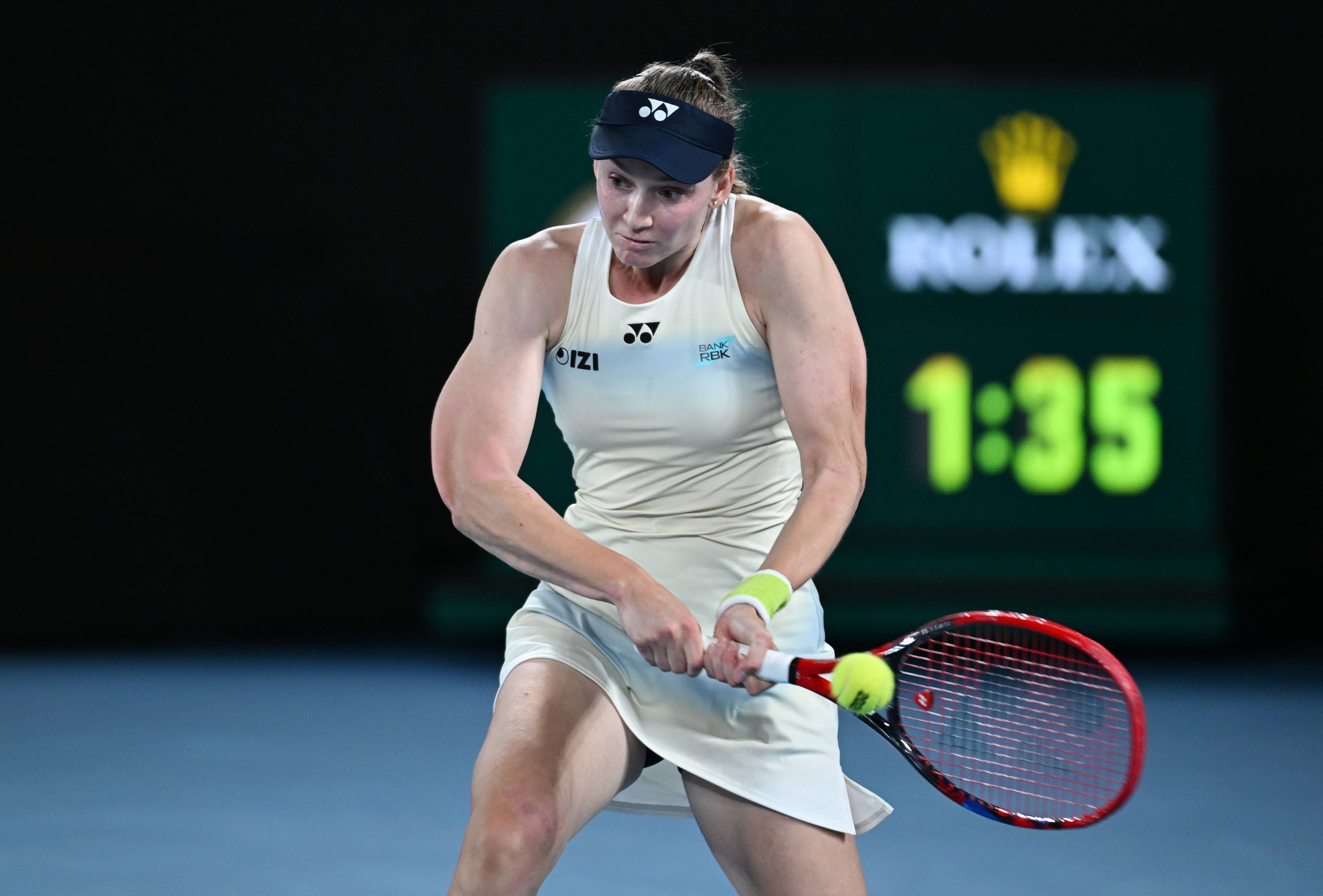 （体育）网球——澳网：莱巴金娜晋级女单决赛