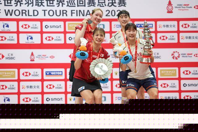 羽毛球丨世巡赛总决赛：韩国组合白荷娜/李绍希夺得女双冠军