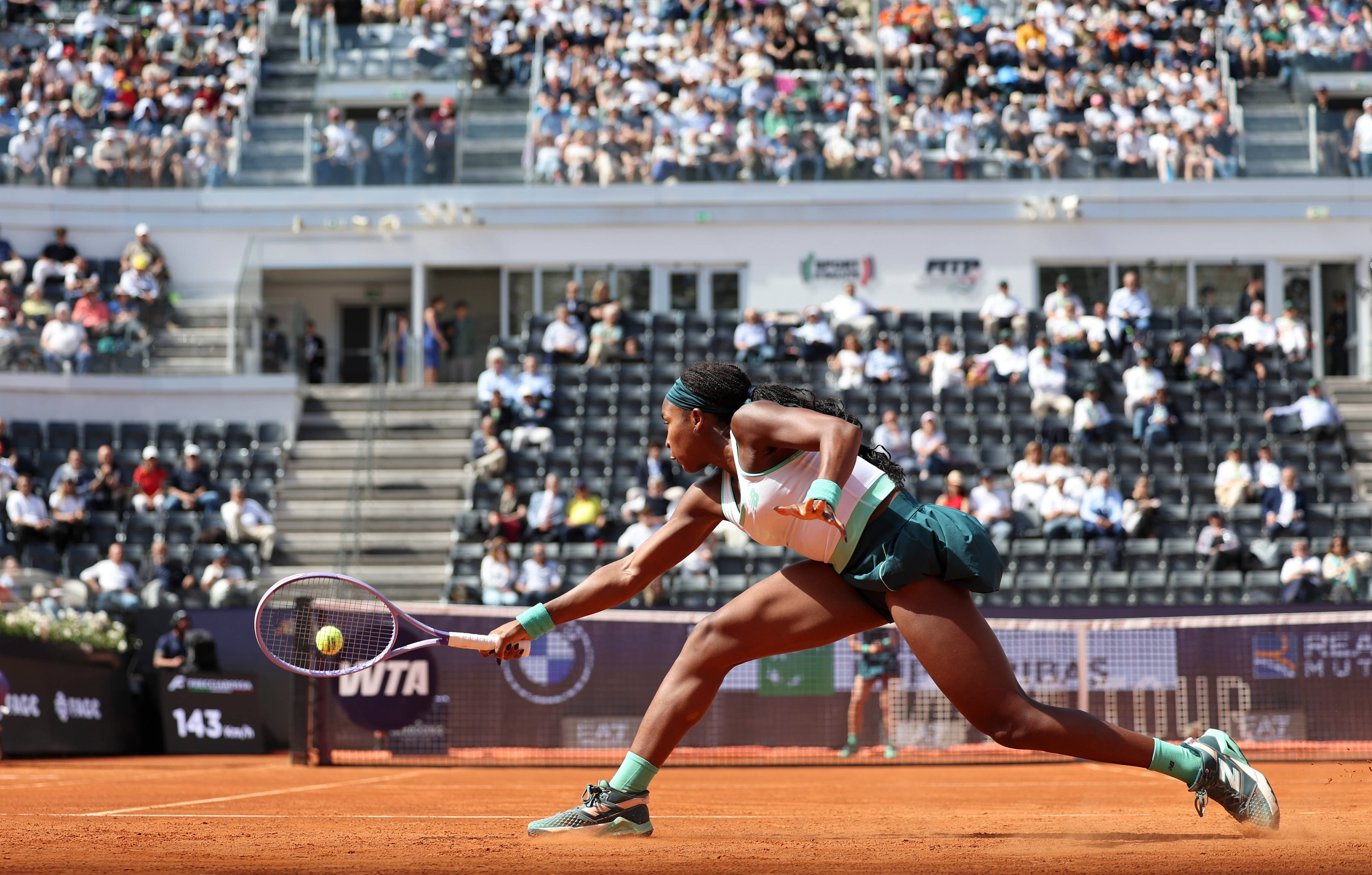 (体育)网球——WTA1000罗马站:高芙晋级决赛