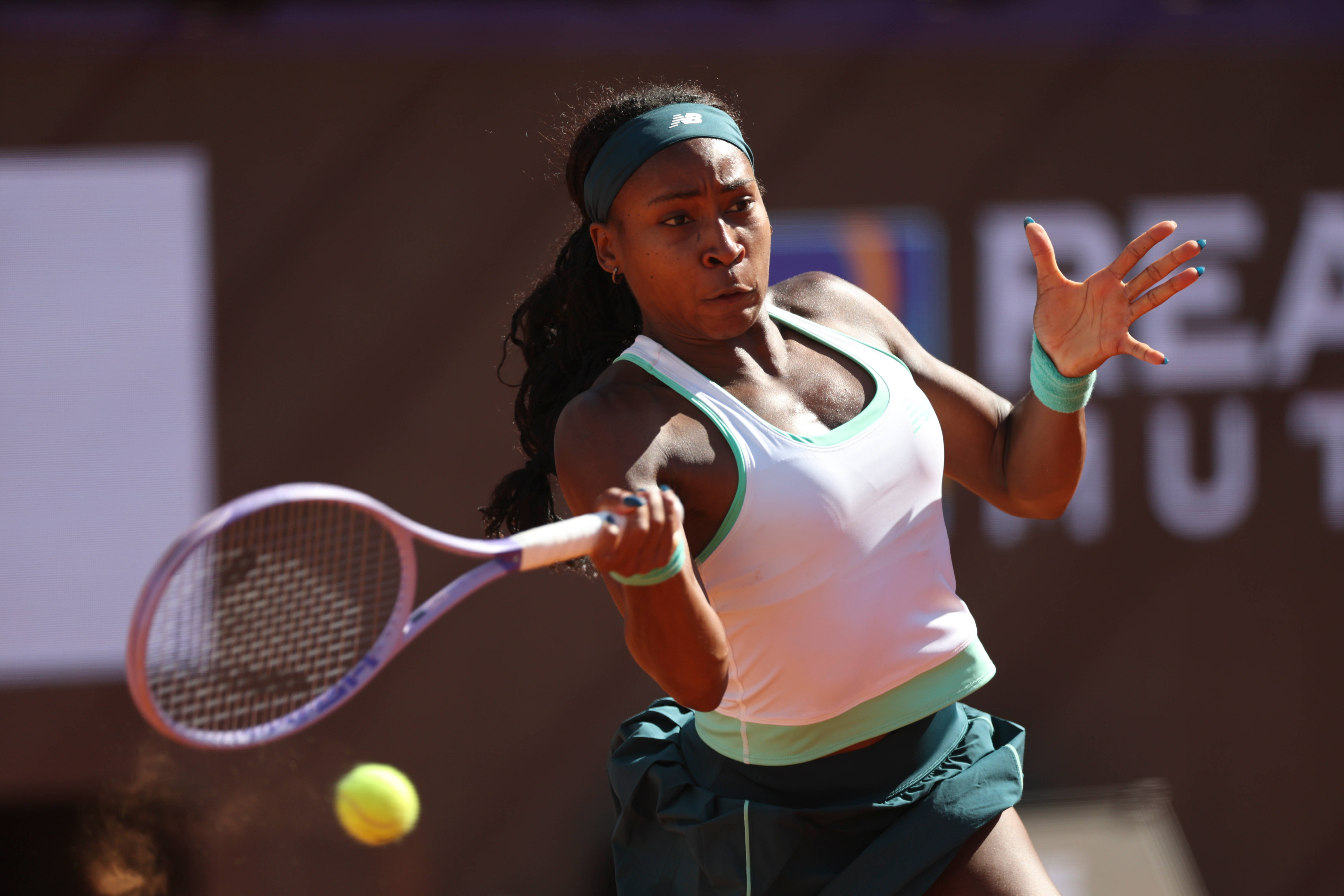 (体育)网球——WTA1000罗马站:高芙晋级决赛